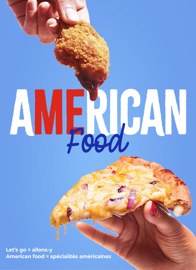 Retrouvez les incontournables de l'amérique avec notre sélection gourmande : wings, tenders, ribs, pizzas, fish &amp; chips, onion ring et bien plus encore