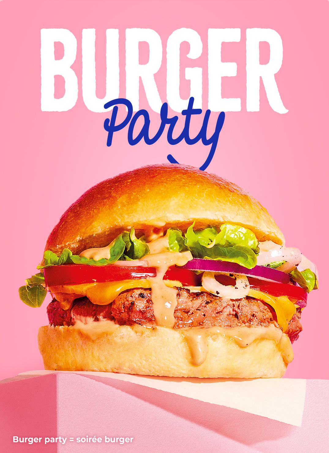 Découvrez notre sélection spéciale pour une soirée burger à composer selon vos envies : bœuf, poulet, végétarien, poulet pané ou poisson