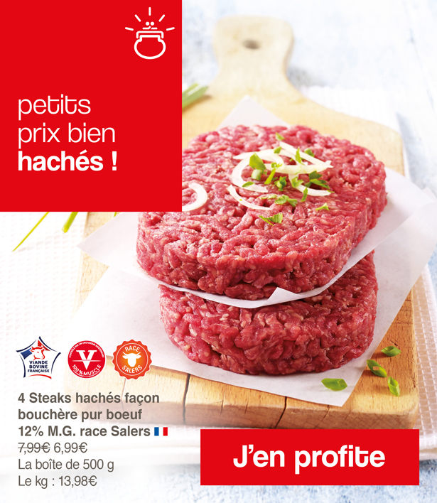 Des petits prix bien hachés avec la Maison Thiriet !