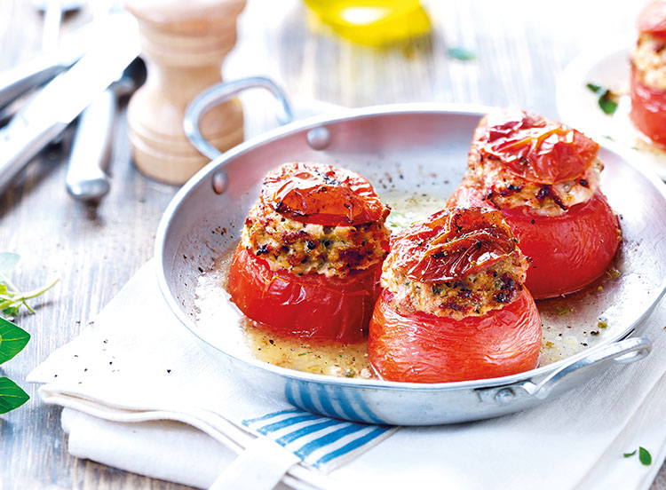 Cuisson Tomates Farcies Au Four Chaleur Tournante