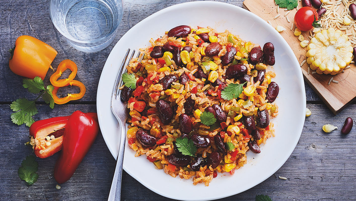 Riz complet et haricots rouges à la mexicaine surgelé ...