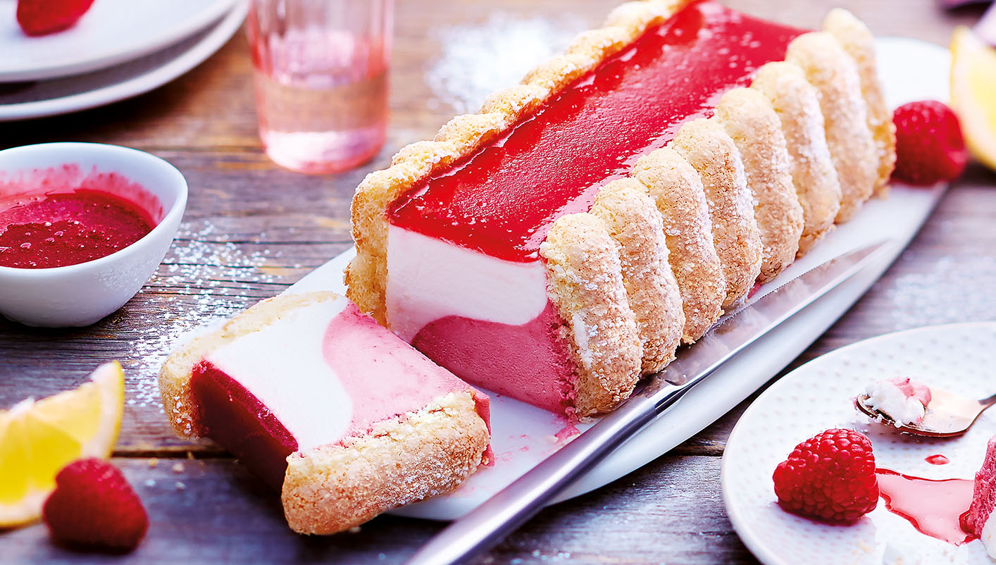Charlotte bavaroise framboise/citron