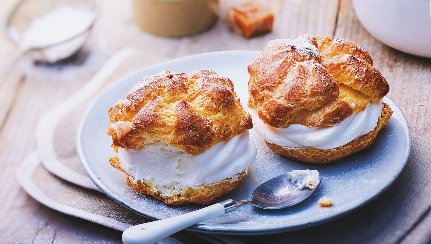 2 Choux à la crème Lot de 2 boîtes