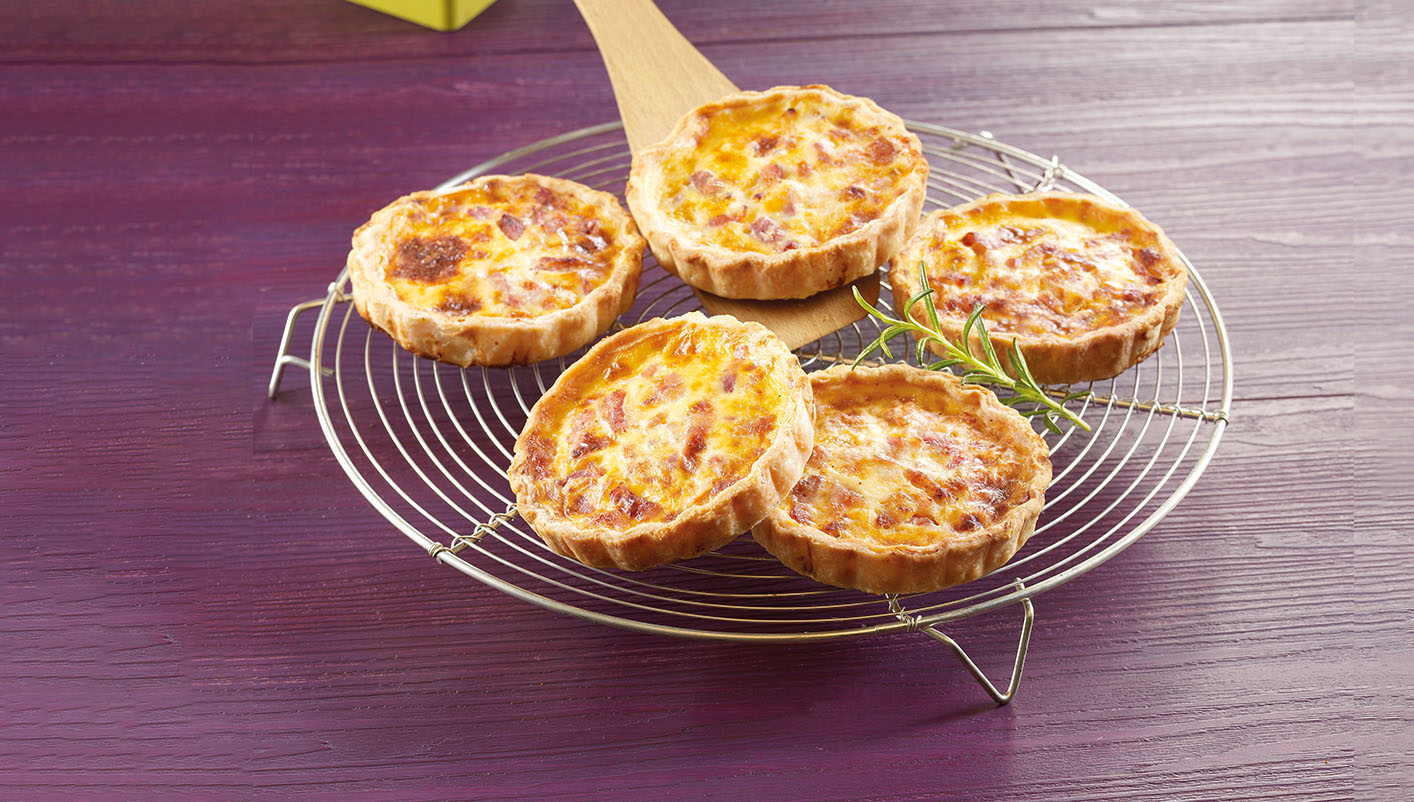 16 Quiches lorraines - Maxi format - par 16