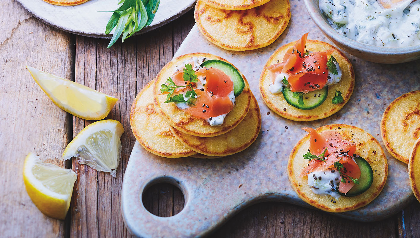 16 Mini blinis - fleur de sel de Guérande IGP