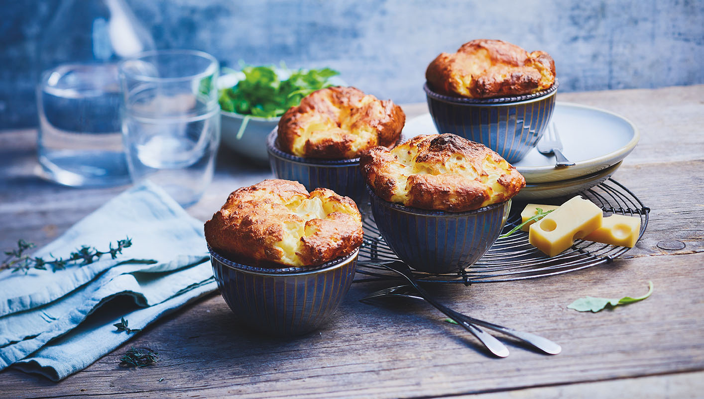 4 Soufflés au fromage