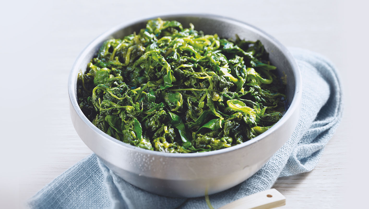 Epinards en branches