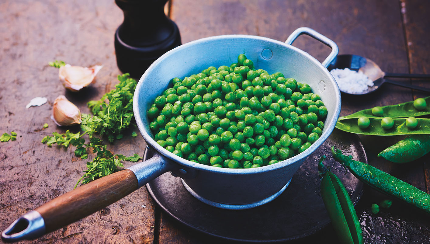 Petits pois doux très fins