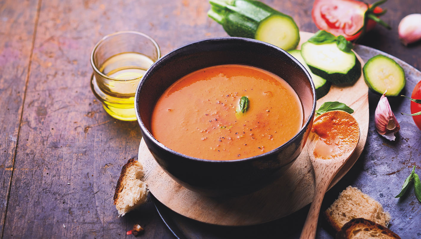 Potage aux légumes du soleil