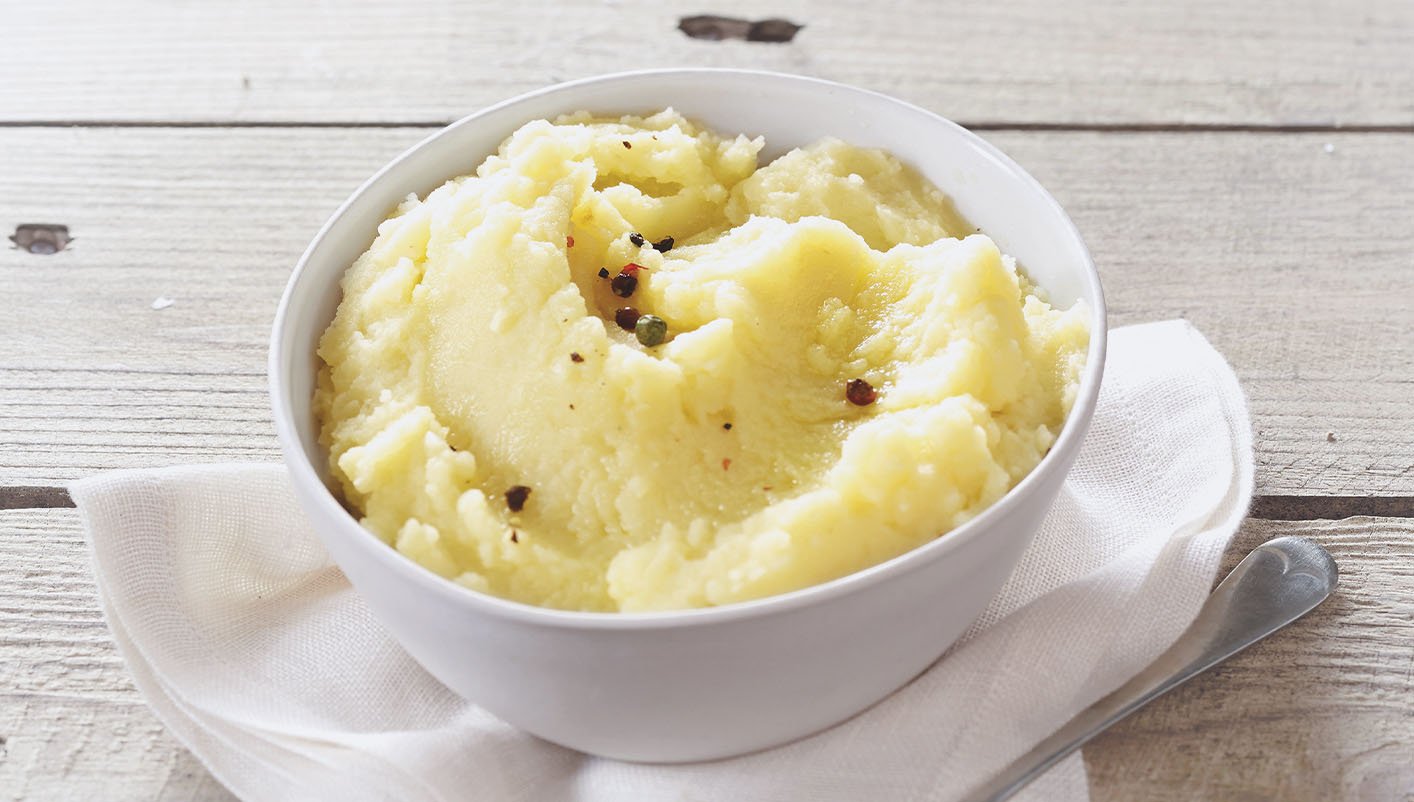 Purée 100 % pommes de terre