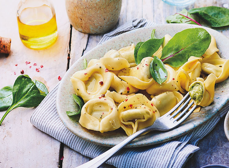 Tortellini ricotta/épinards biologiques surgelé, gamme Cuisines