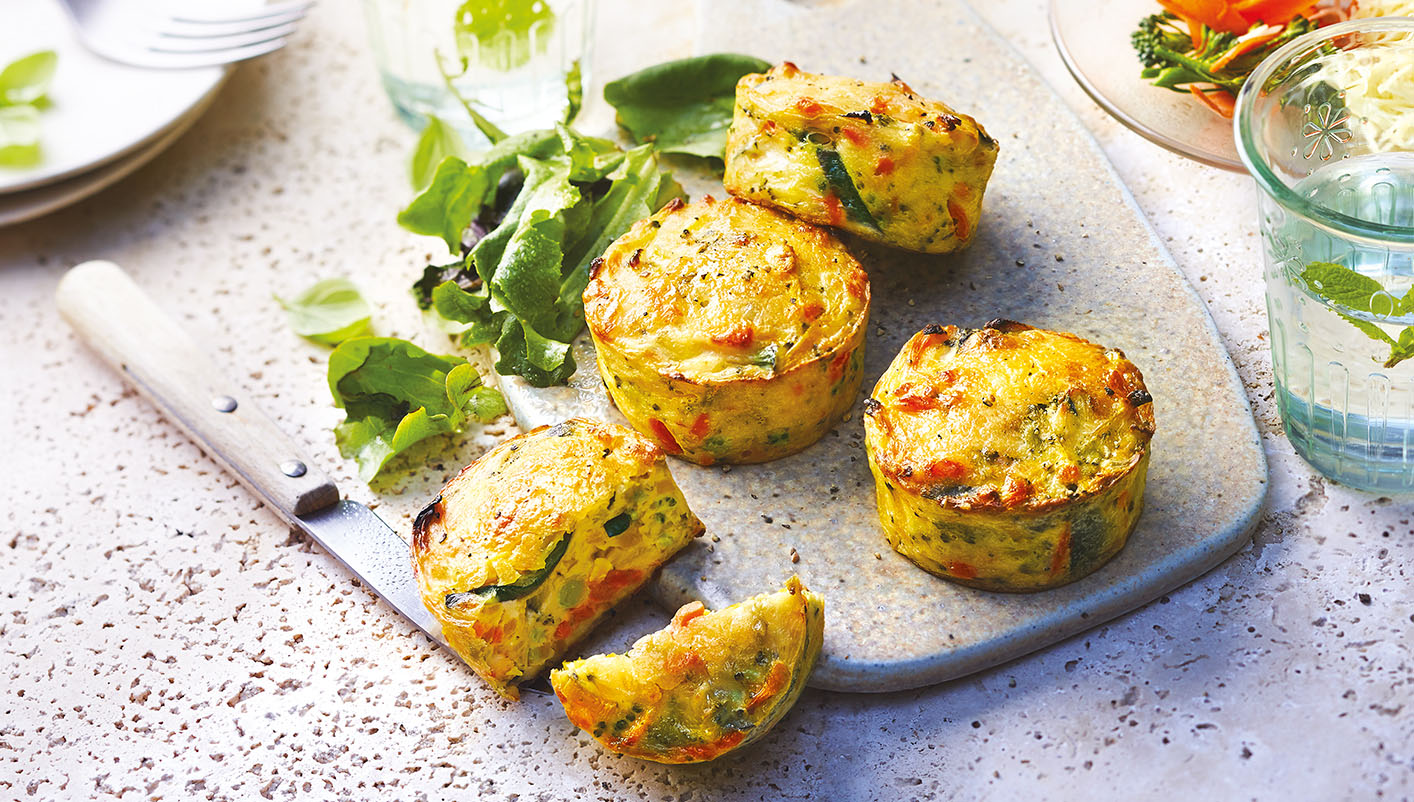 4 Mini gratins de légumes Le 2ème à -50%