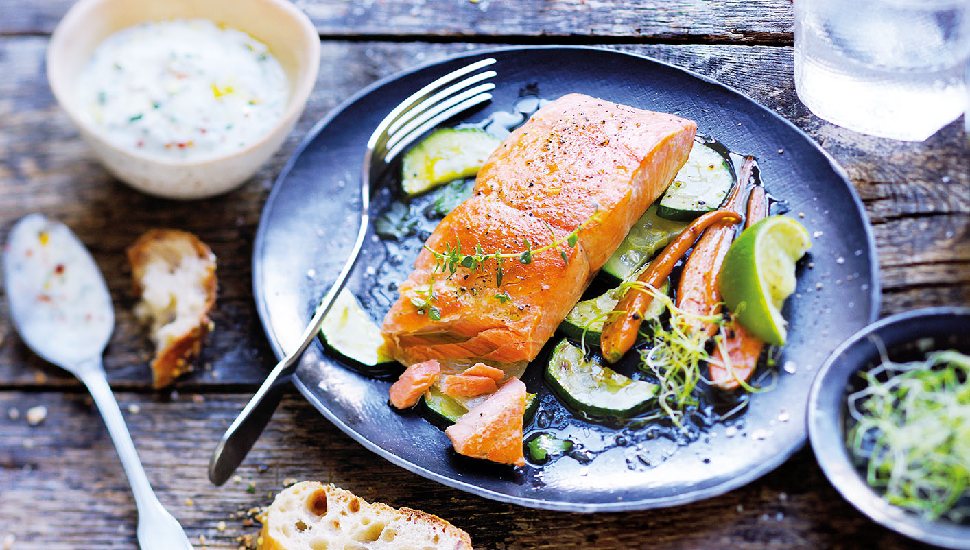 4 Pavés de saumon argenté du Pacifique avec peau