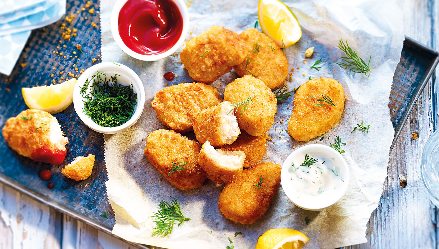 Nuggets de colin d’Alaska et mozzarella Lot de 2 sachets