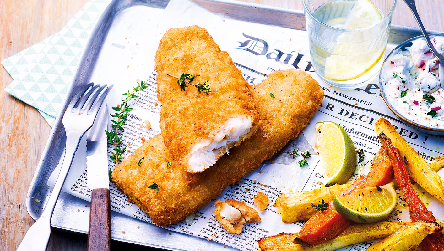 4 Portions de filets de colin d'Alaska panées Le 2ème à -50%