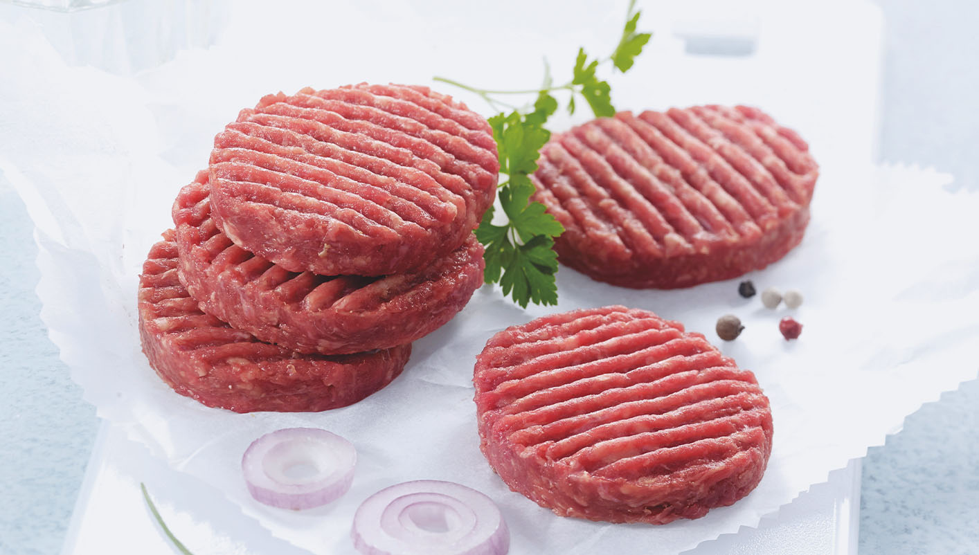 10 Mini steaks hachés pur boeuf 15% M.G.
