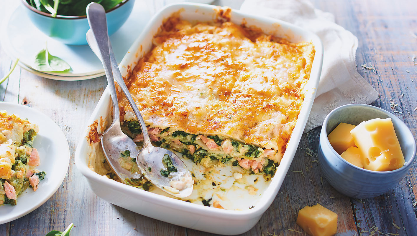 Lasagnes au saumon et aux épinards La 2ème à -30%