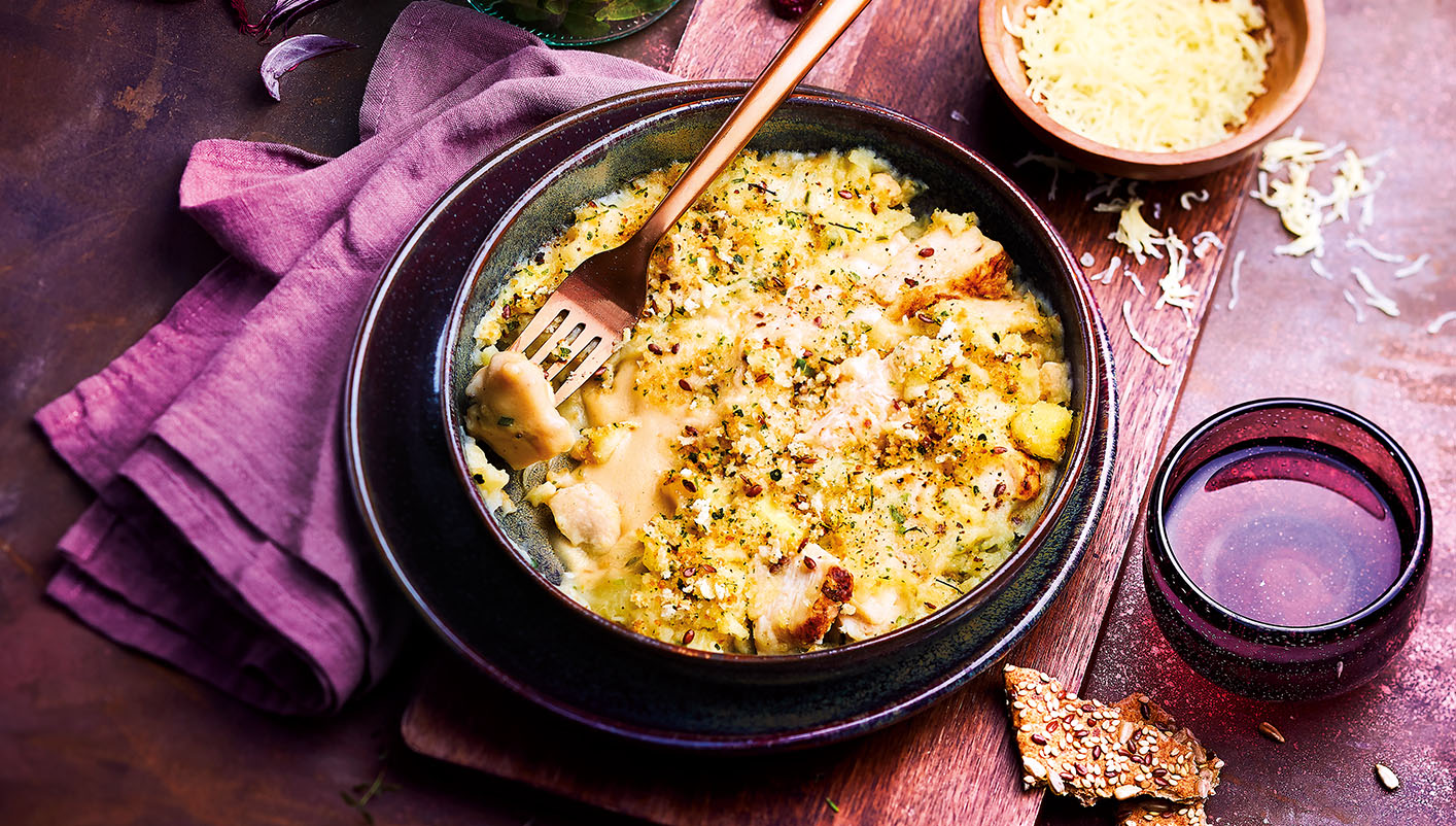 Gratin pommes de terre, poulet, tomme Le 2ème à -60%