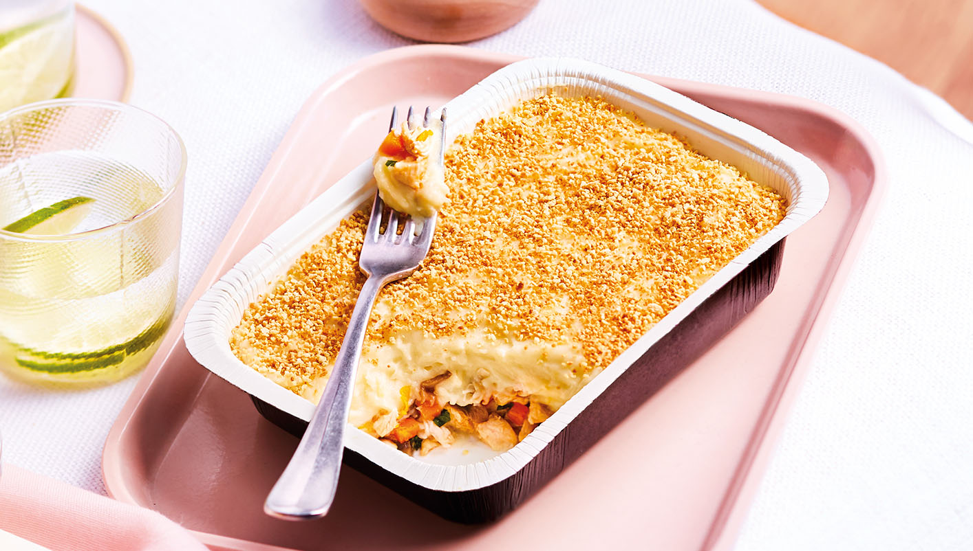 Plats cuisinés individuels au choix Le lot de 3