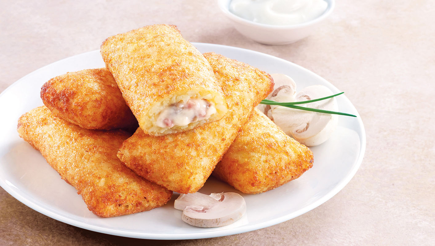 10 Chaussons parmentier fromages champ. jambon