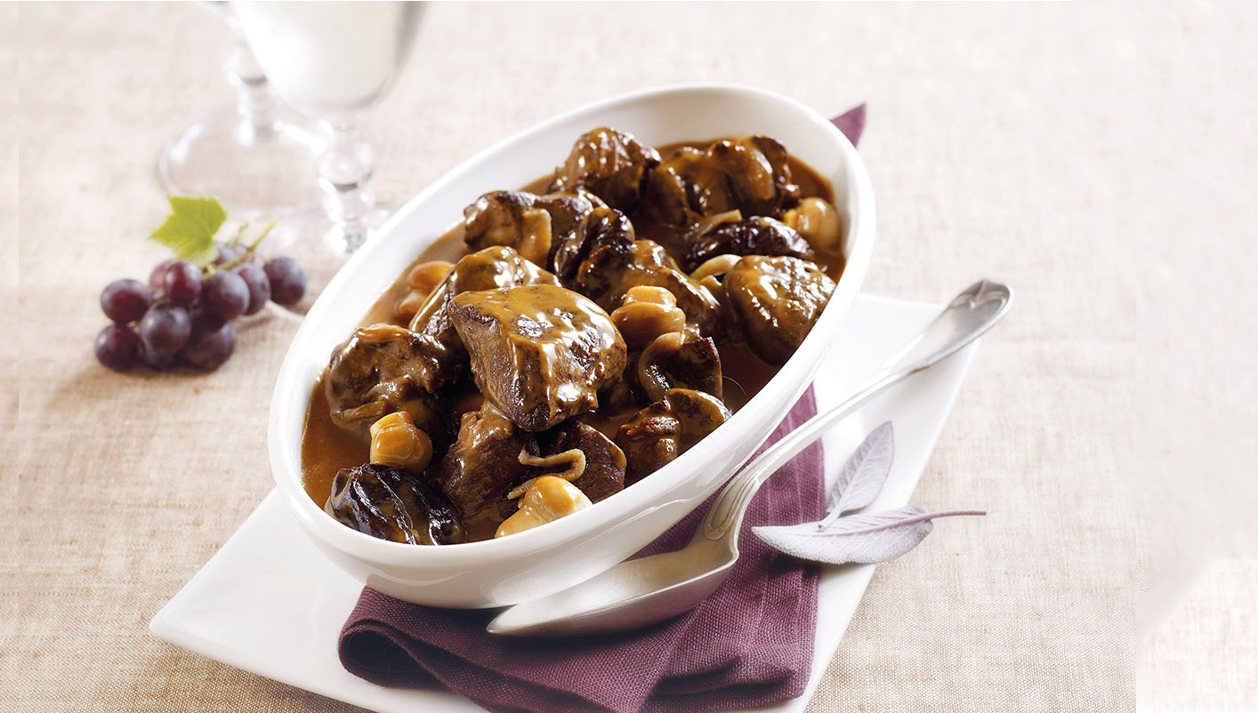 Civet de sanglier à la vigneronne