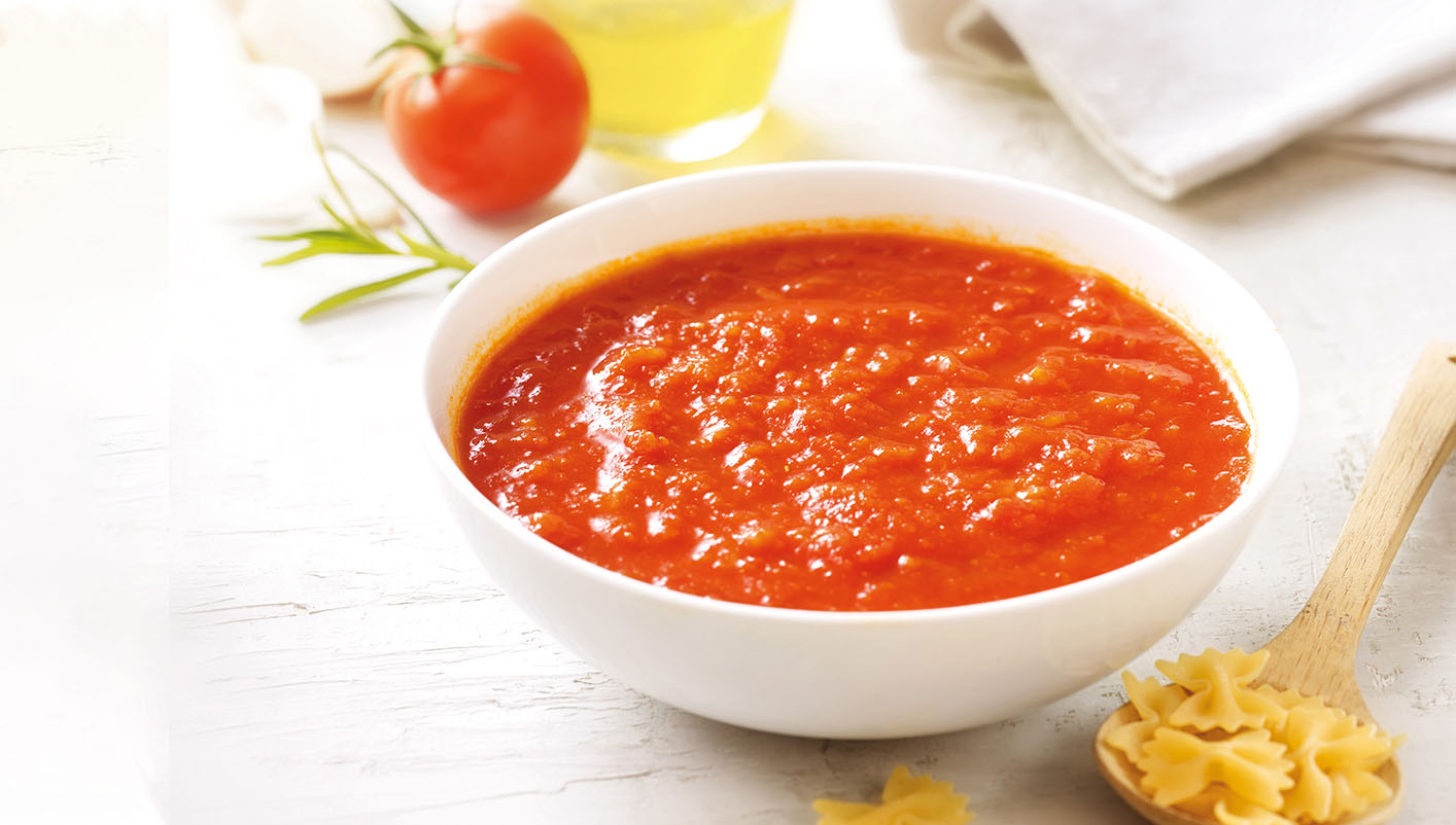 Sauce tomate aux oignons