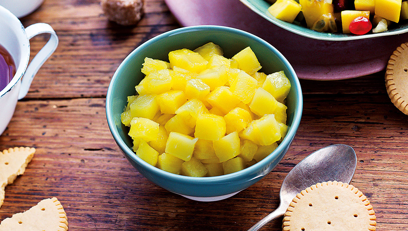 Ananas Victoria en cubes
