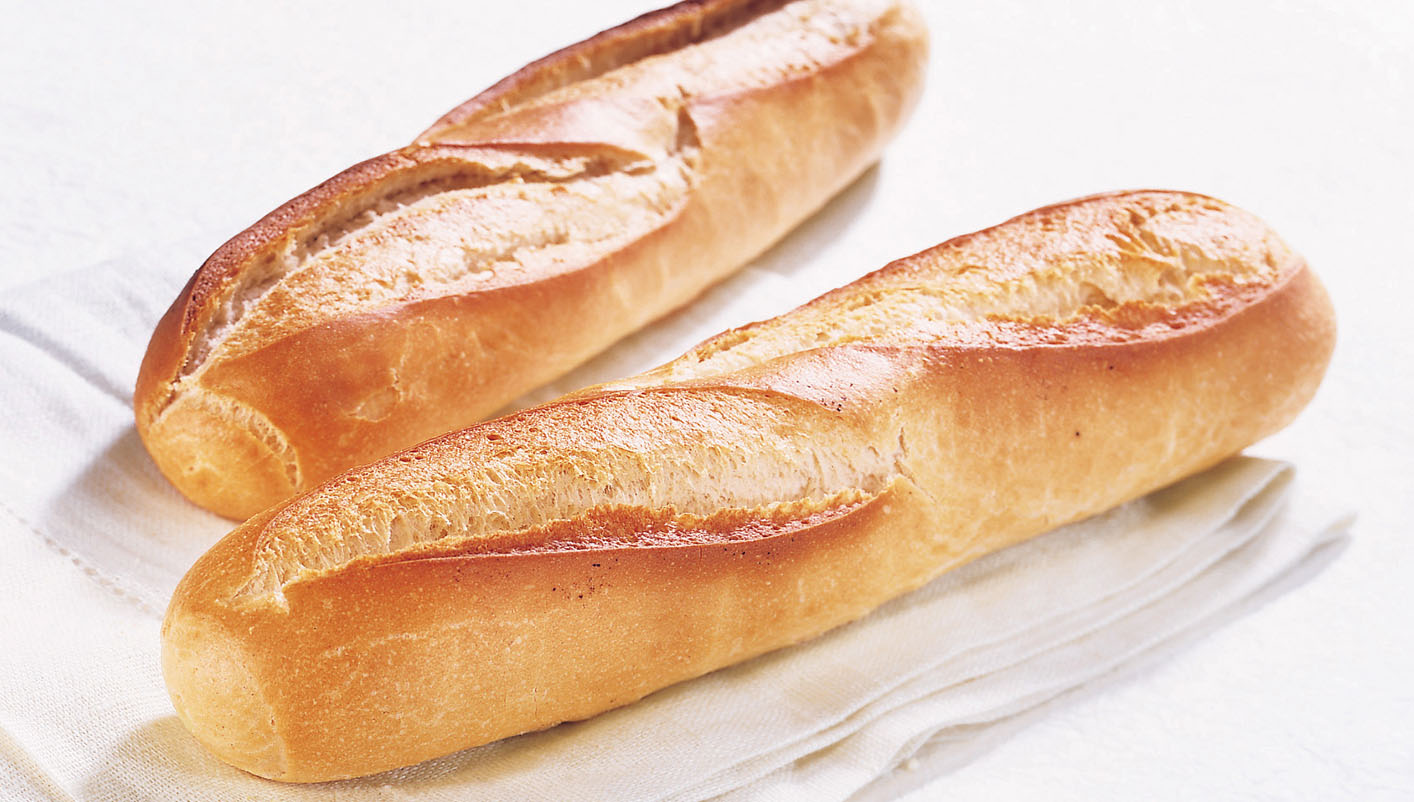 2 Demi-baguettes blanches classiques