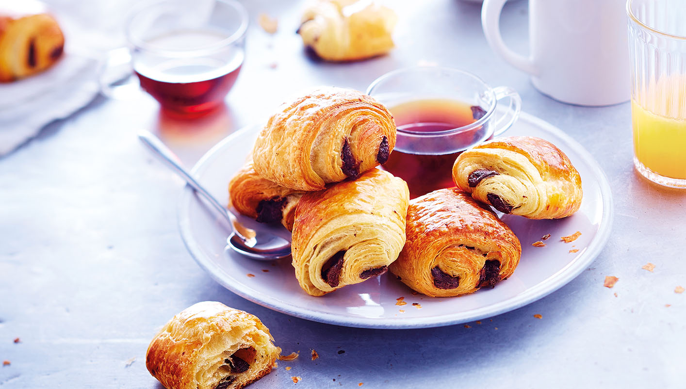 10 Mini pains au chocolat pur beurre