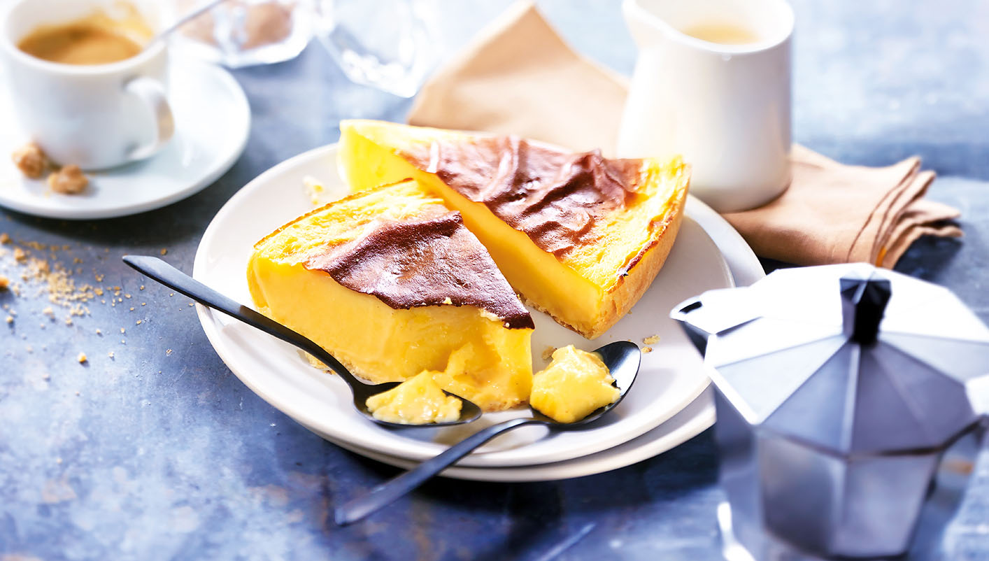 2 Parts de flan pâtissier