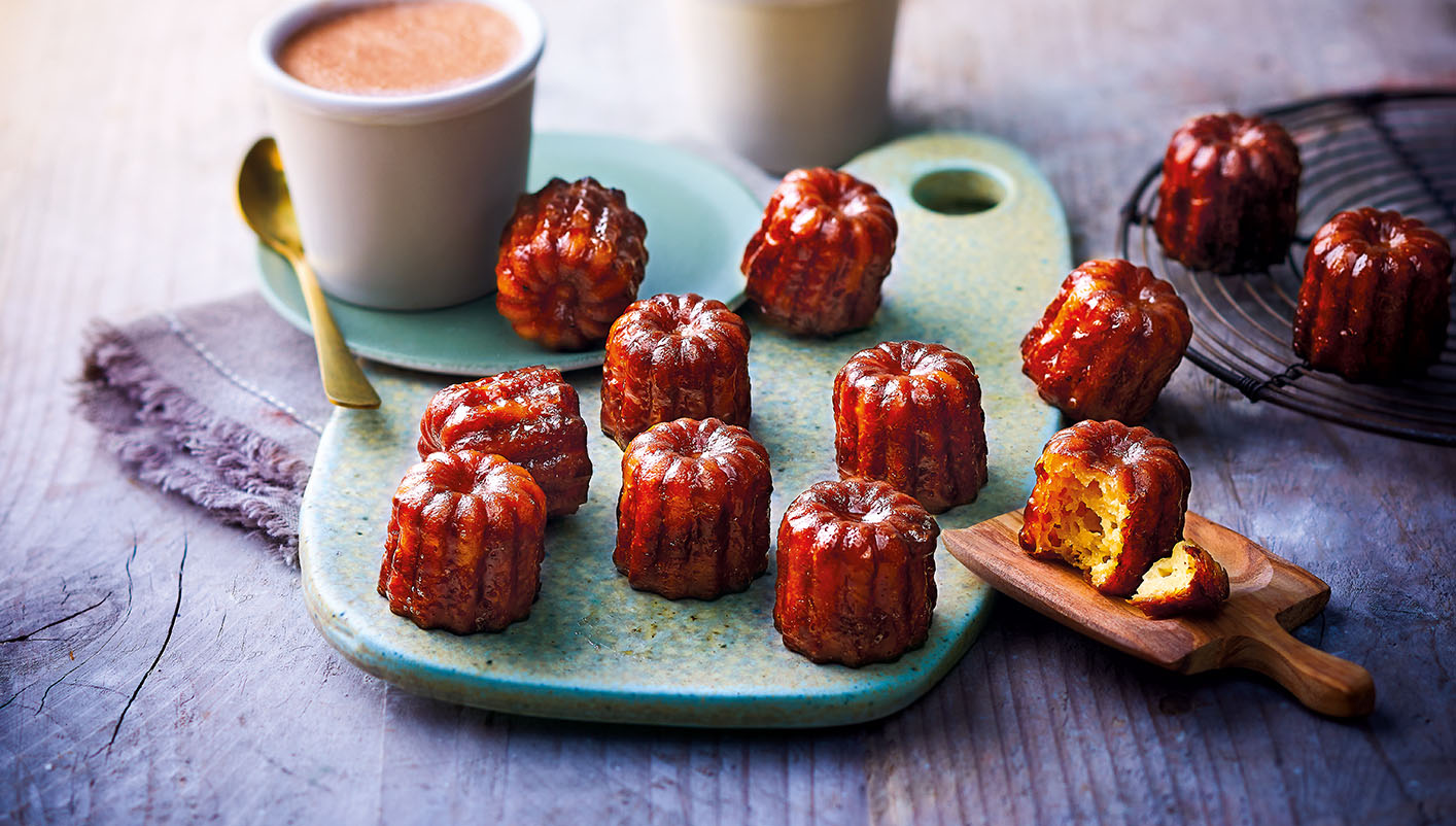 12 Mini cannelés Lot de 2 sachets