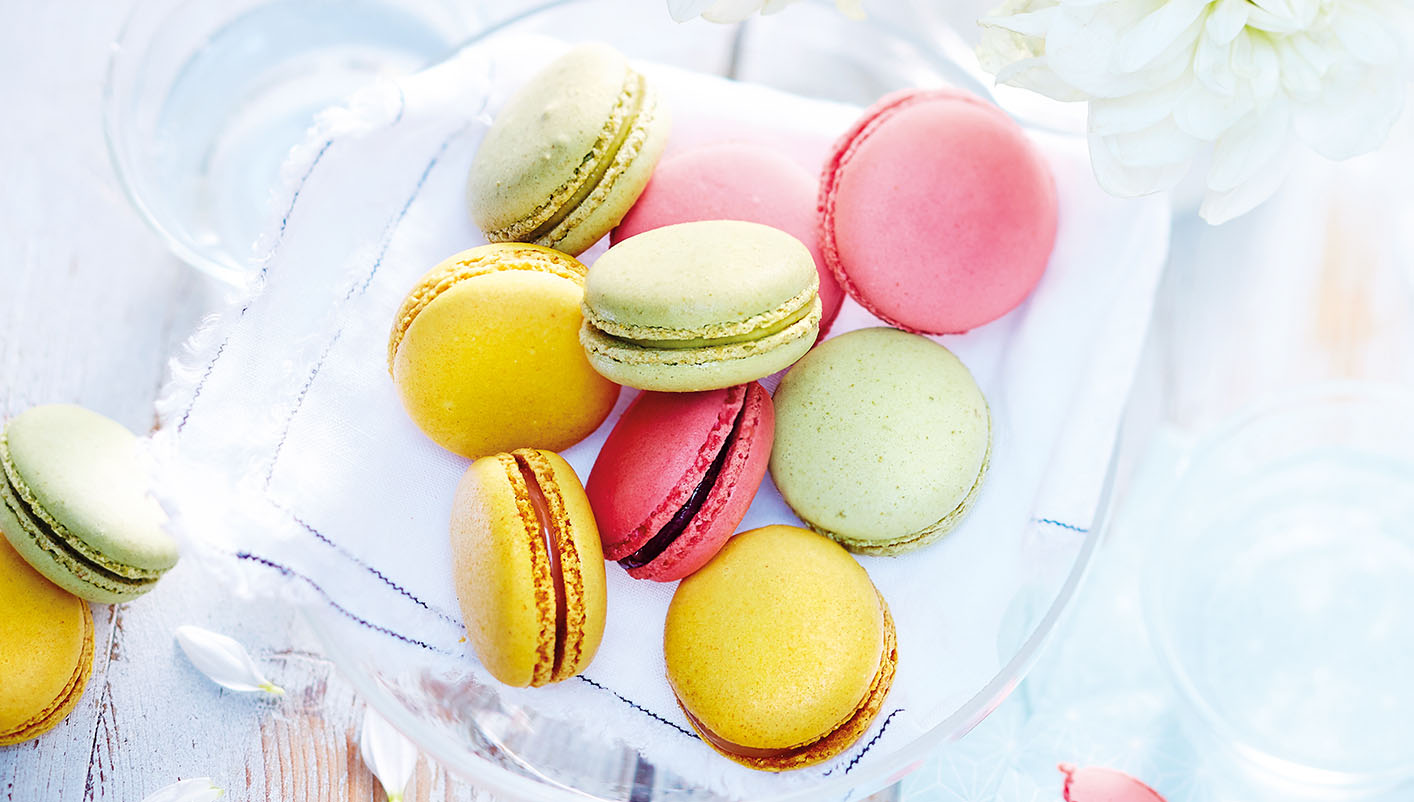6 Macarons à la pistache