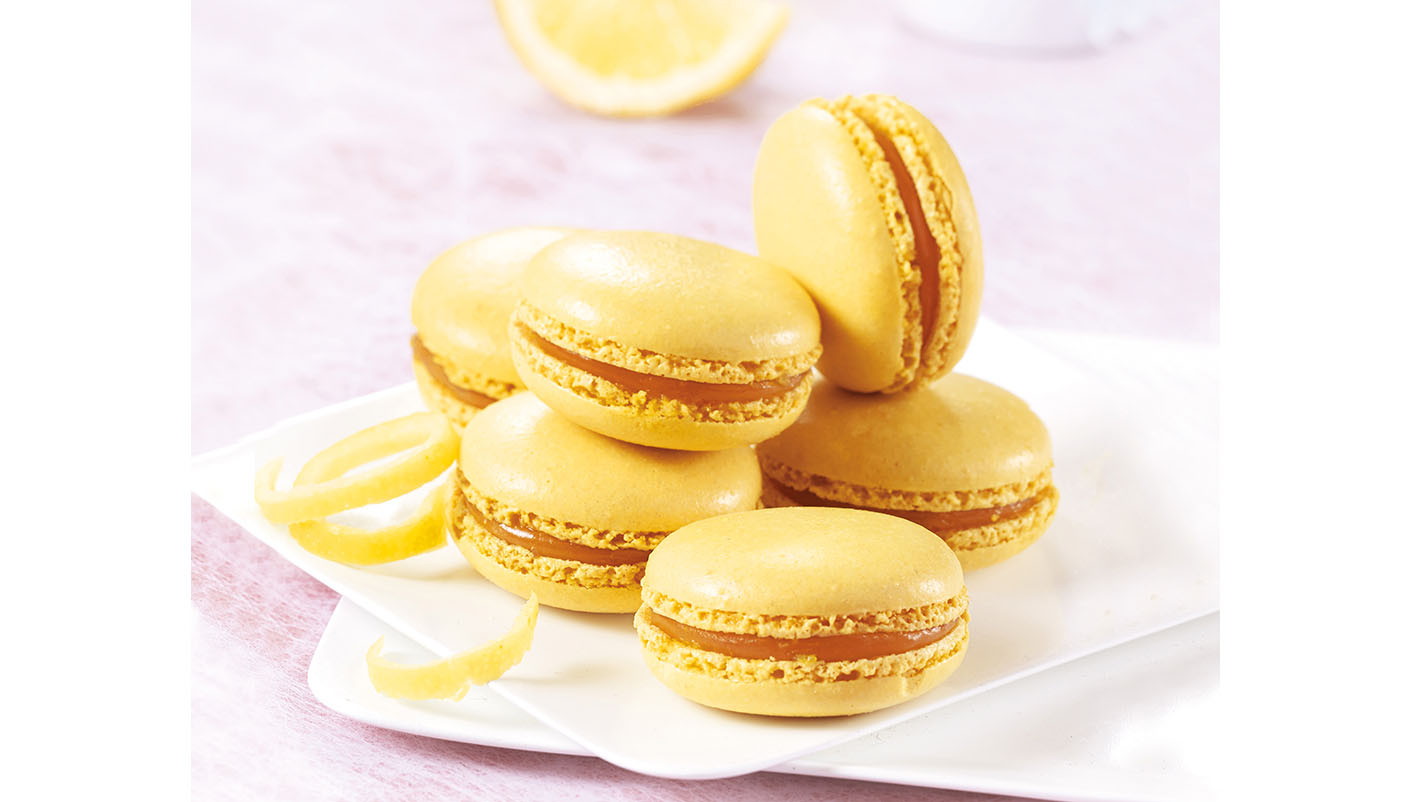 6 Macarons au citron