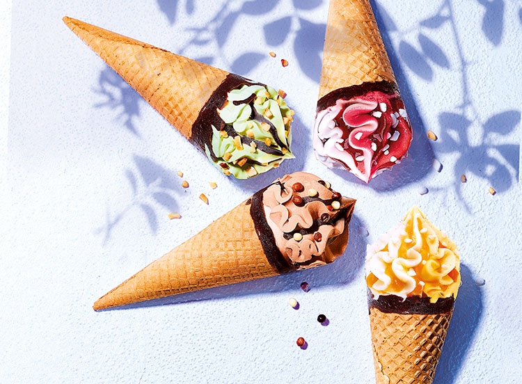 6 Classico Vanille gousse/Fraise surgelé, gamme Glaces sur Thiriet