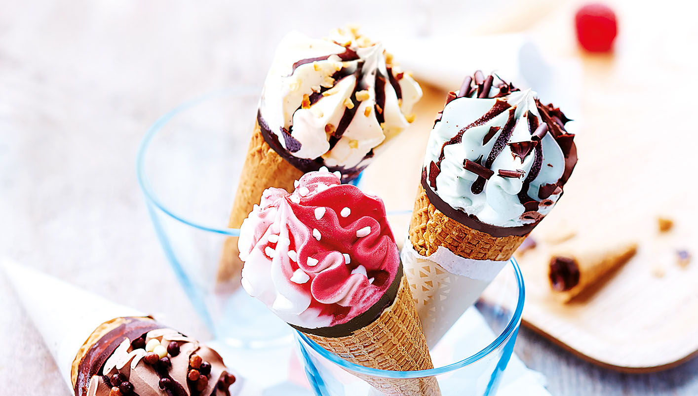 6 Cornets Classico Chocolat/noix de coco