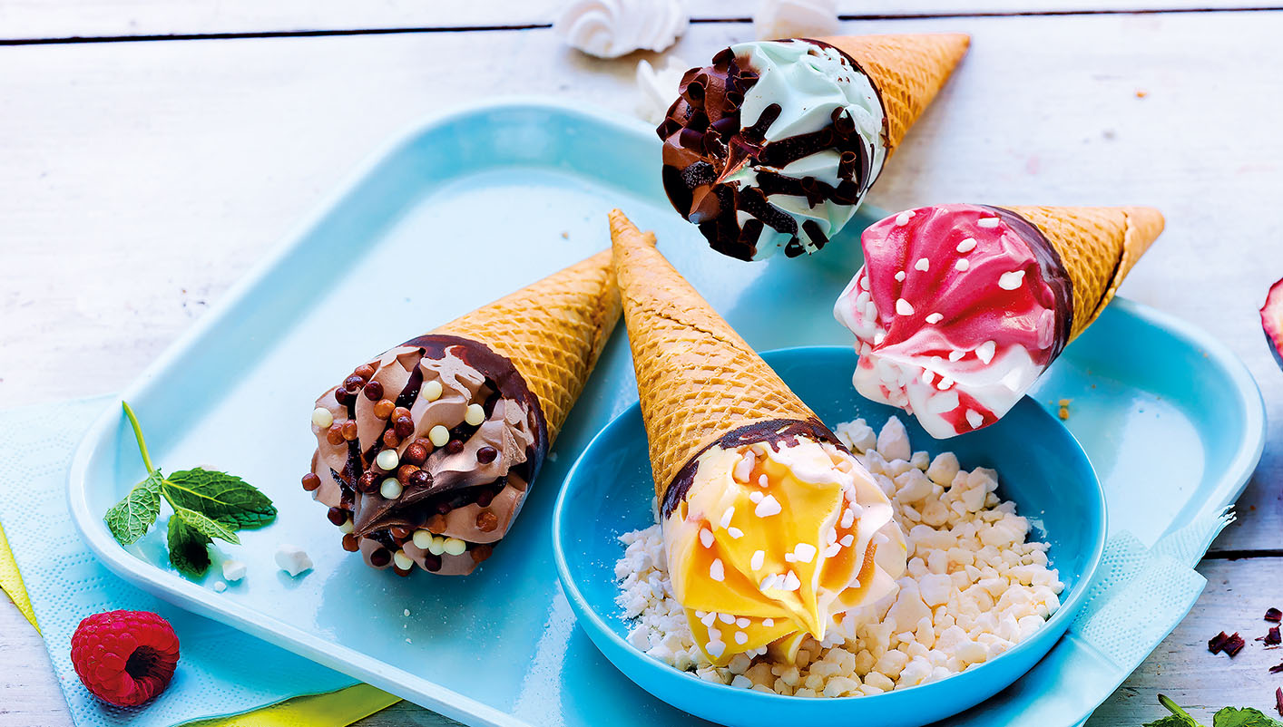 6 Cornets Classico Menthe/Chocolat