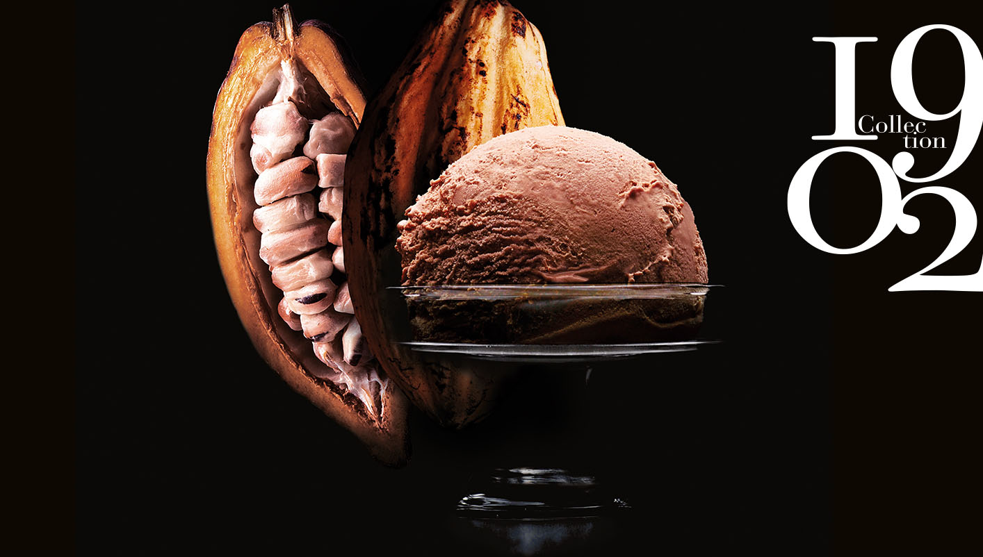 Crème glacée Chocolat Noir de Tanzanie Collection 1902