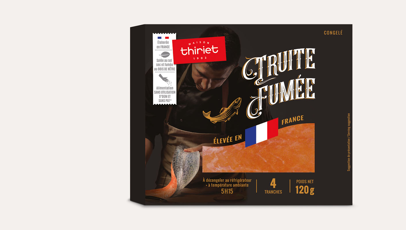 Truite fumée - France