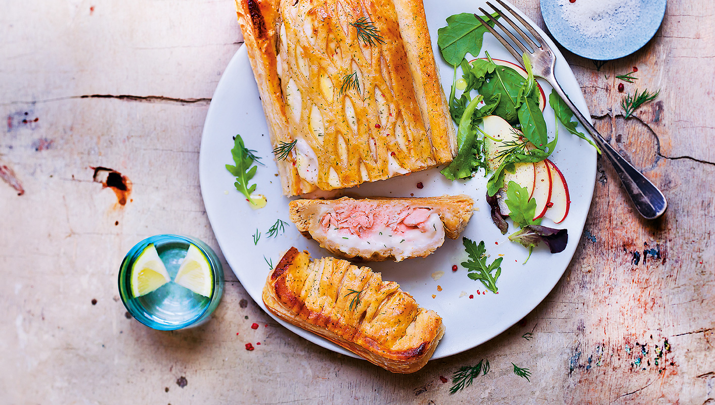 Feuilleté au saumon
