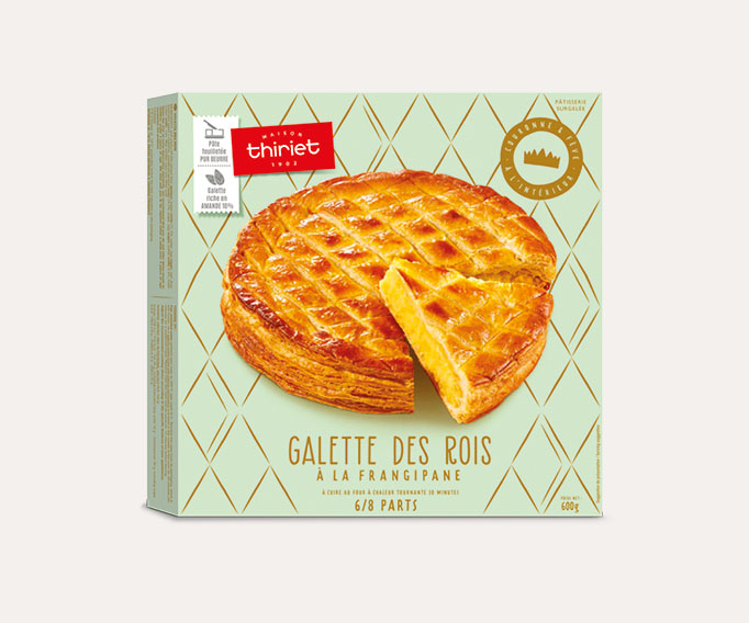 Galette des rois à la frangipane