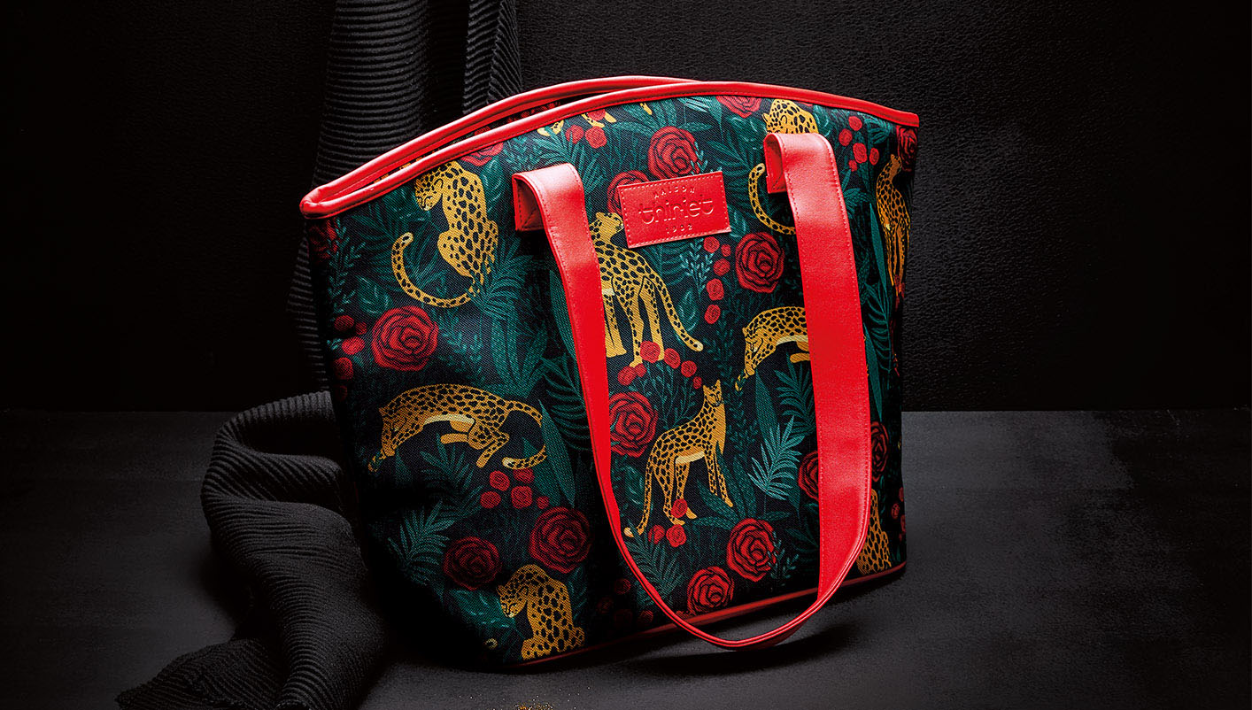 Sac shopping panthère isotherme