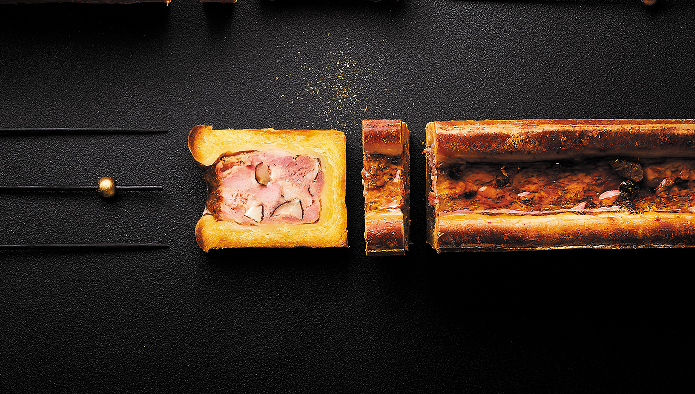 Mini pâté en croûte porc noisette