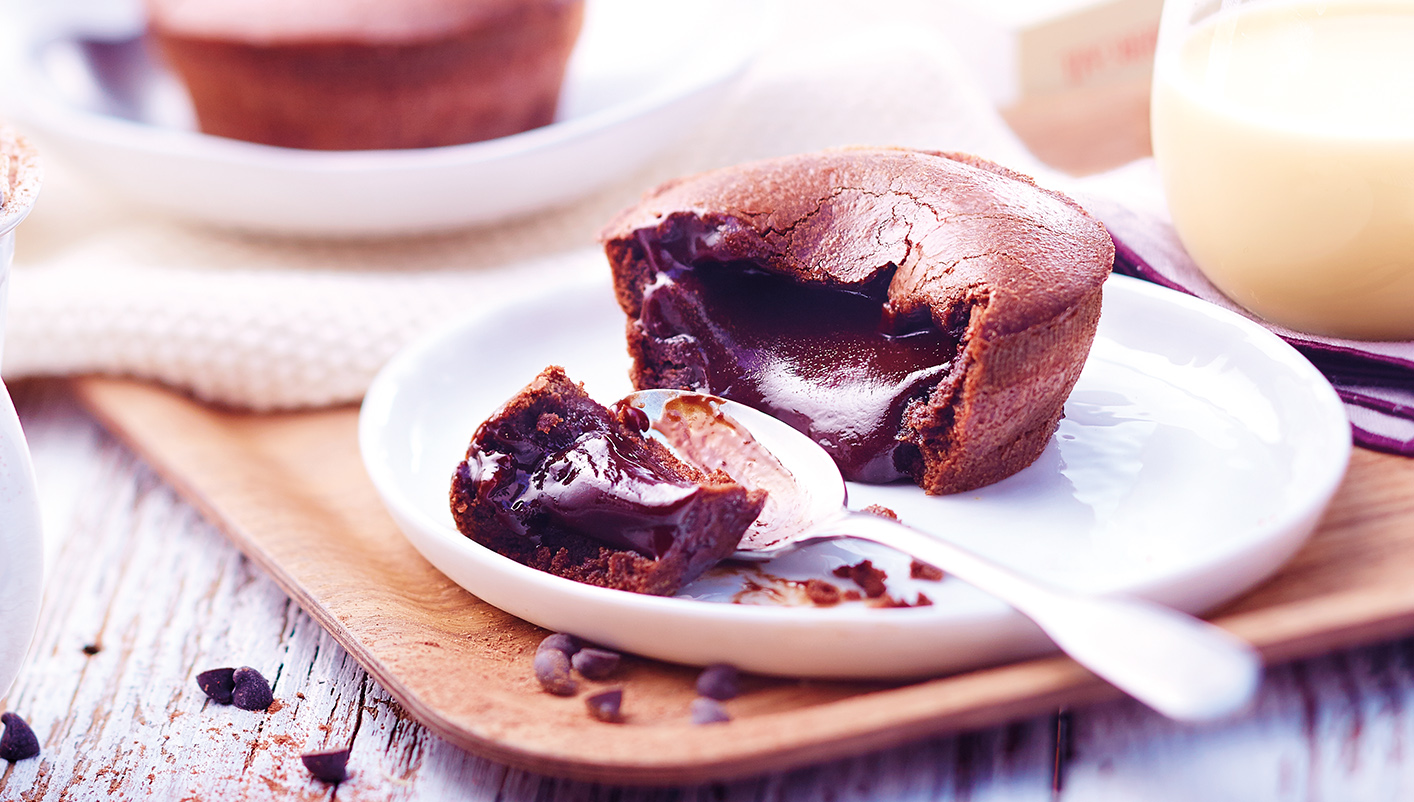 2 Moelleux au chocolat