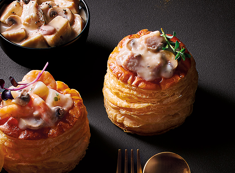 Garniture aux ris de veau pour bouchées surgelé, gamme Entrées Traiteur