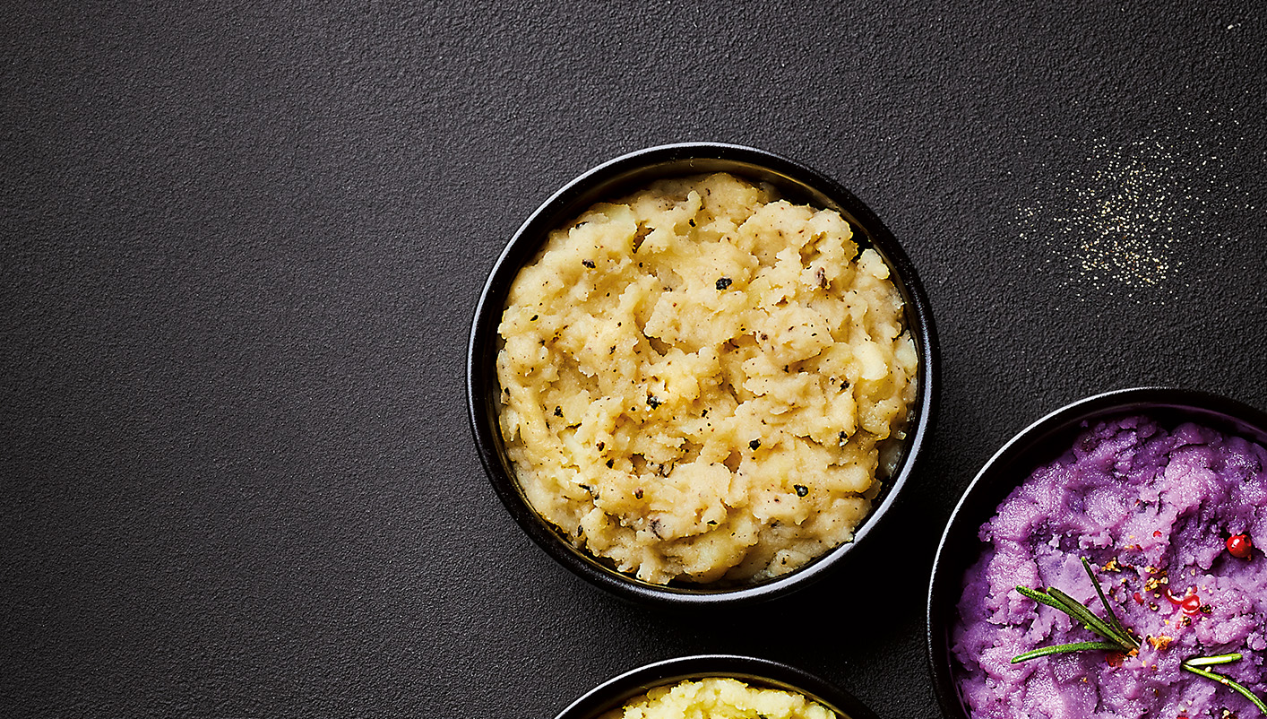 Ecrasé de pommes de terre à la truffe noire 2 %