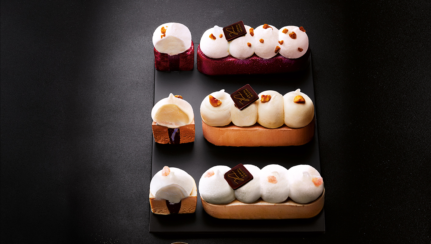 2 Délices marron/vanille