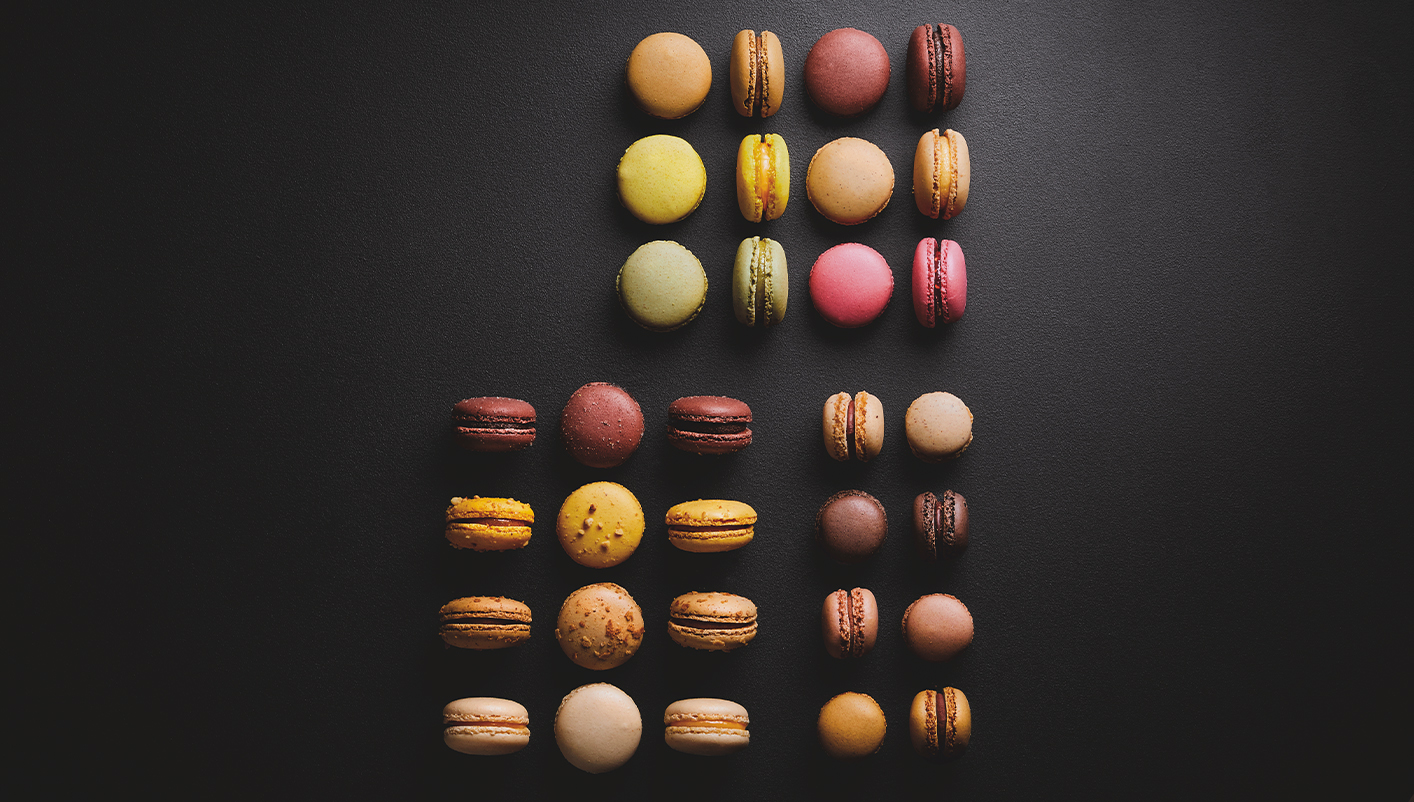 12 Macarons assortis