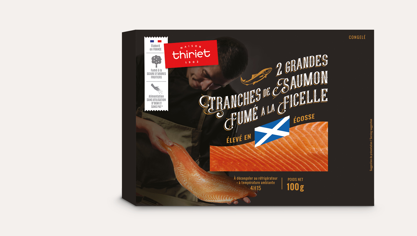 Saumon Atlantique fumé à la ficelle - Ecosse