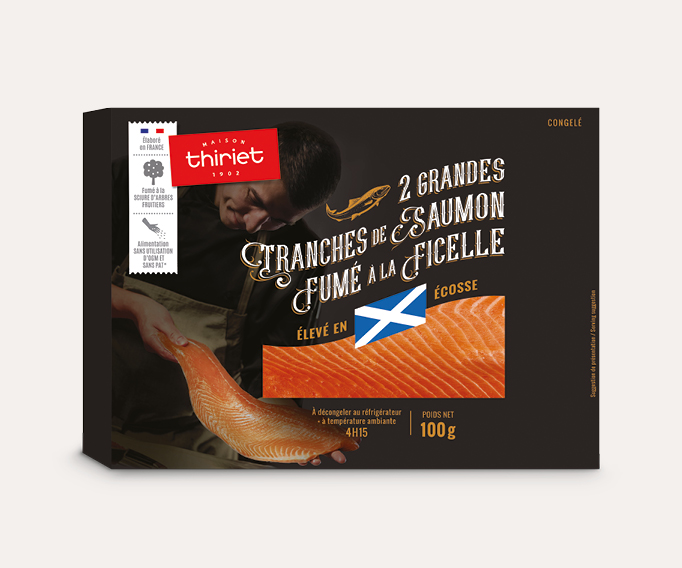 Saumon Atlantique fumé à la ficelle