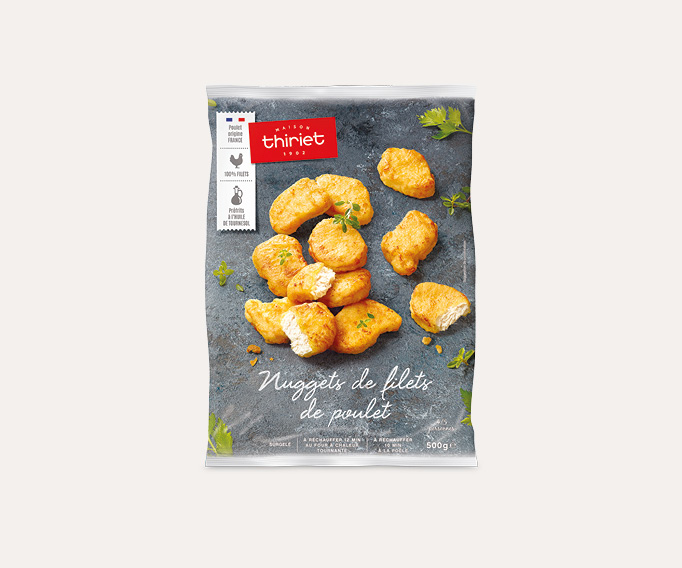Nuggets de filets de poulet Lot de 2 sachets